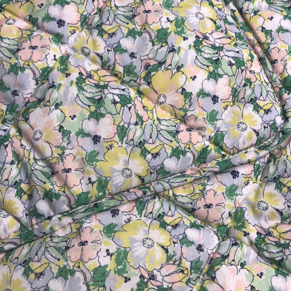 NWT Jcrew liberty flower quilted skirt